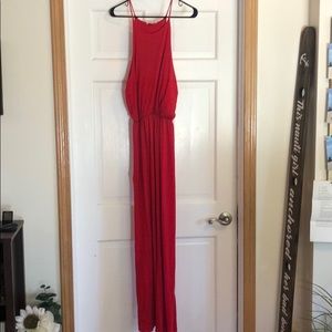 Rolla coster bright red maxi dress